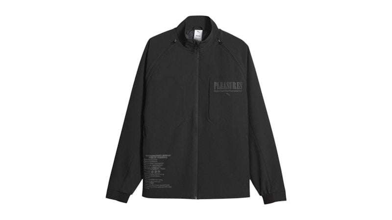 Puma x Pleasures Full Zip Jacket Black