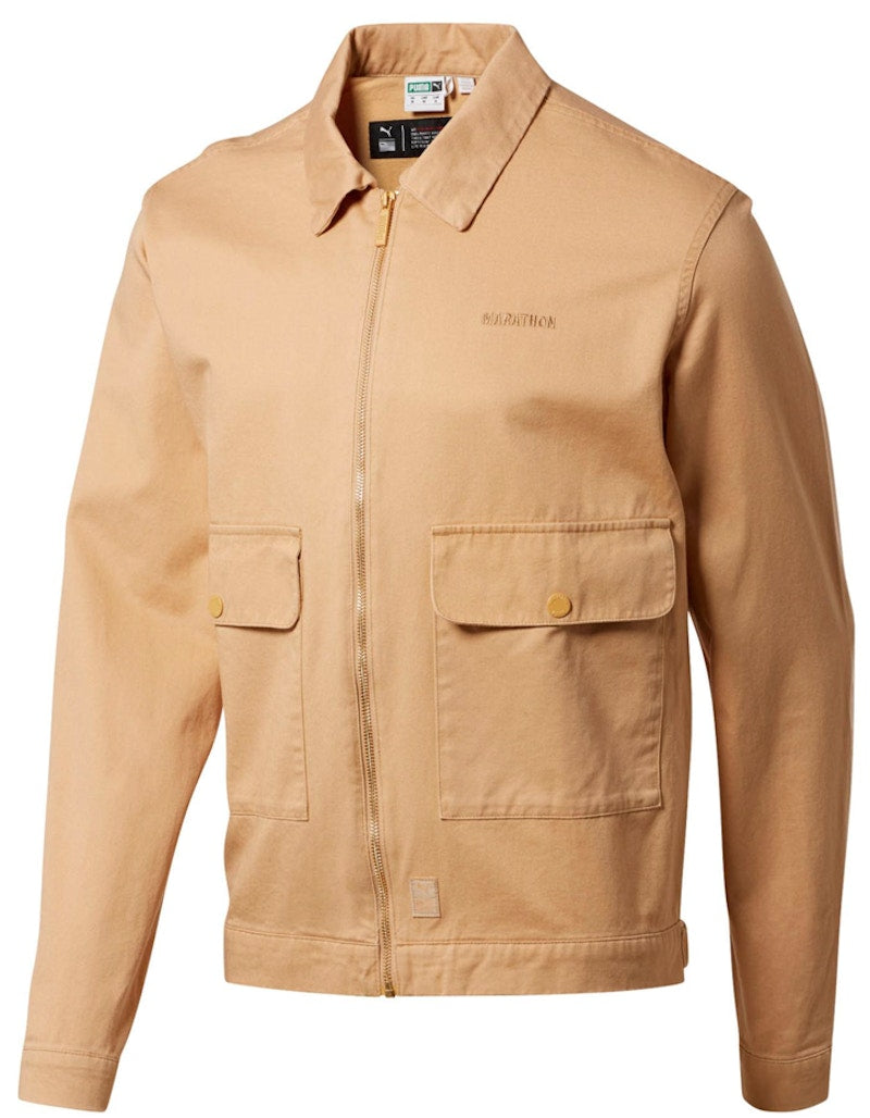 Puma x TMC Hussle Jacket Taos Taupe