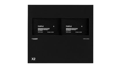 Purple Brand 2 Pack Jersey SS T-shirt Black