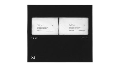 Purple Brand 2 Pack Jersey SS T-shirt White