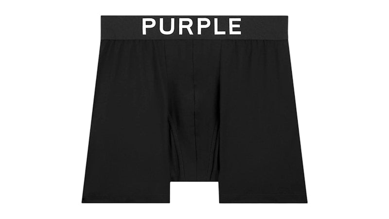 Purple Brand 3 Pack Boxer Briefs Black