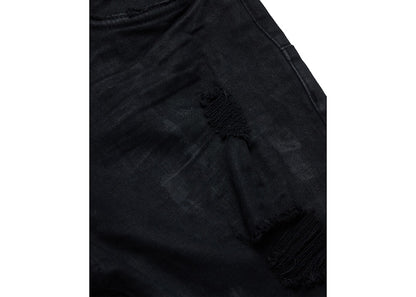 Purple Brand Black Oil Spill Jean Black