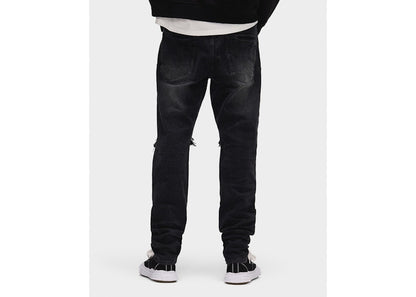 Purple Brand Black Wash Blowout Jean Black