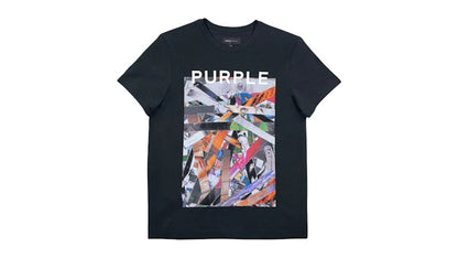 Purple Brand Clean Jersey S/S Tee Black