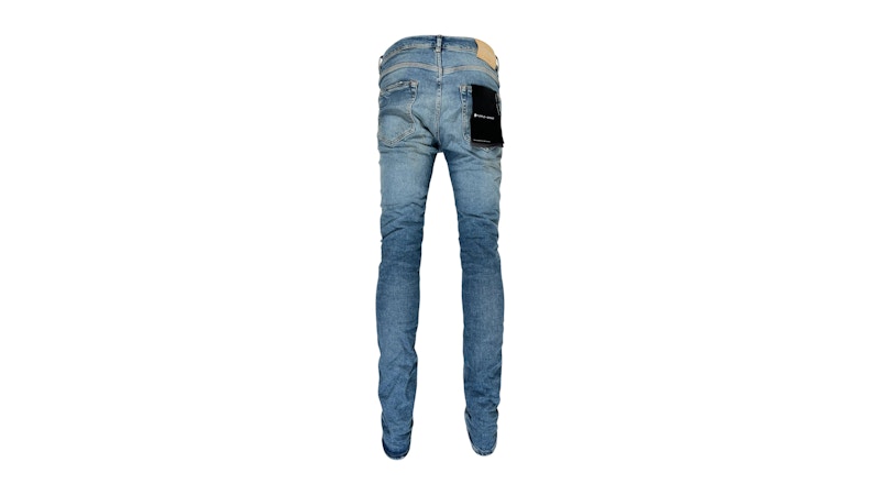 Purple Brand Faded Light Indigo Painter Jean Light Indigo