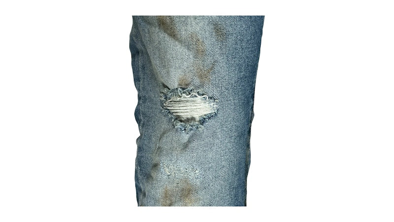 Purple Brand Faded Light Indigo Painter Jean Light Indigo