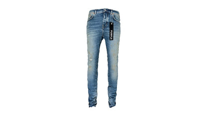 Purple Brand Faded Light Indigo Painter Jean Light Indigo