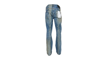 Purple Brand Gaia Blowout Flare Jean Indigo