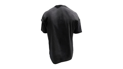 Purple Brand Graphic II Textured Inside Out Tee Black