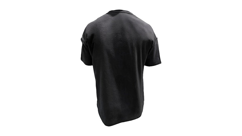 Purple Brand Graphic II Textured Inside Out Tee Black