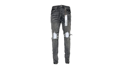 Purple Brand Grey Dirty Blowout Jean Black