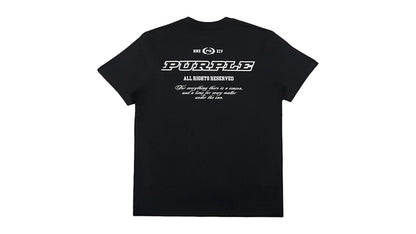 Purple Brand HWT Jersey S/S Tee Black