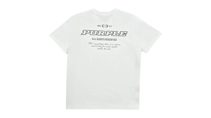 Purple Brand HWT Jersey S/S Tee White