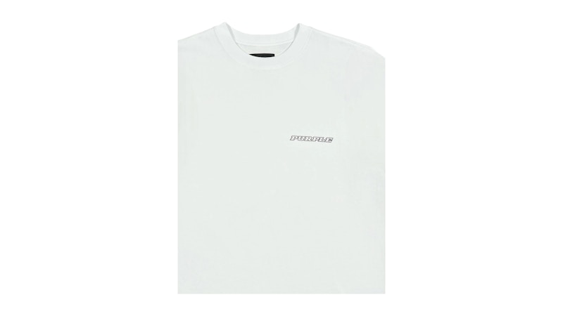 Purple Brand HWT Jersey S/S Tee White