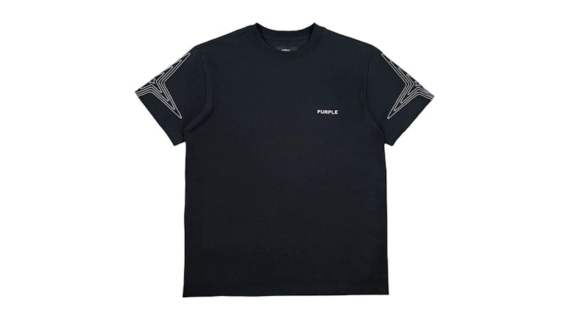 Purple Brand HWT Jersey SS Tee Black