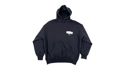 Purple Brand Heavy Dry Fleece Hoodie Black