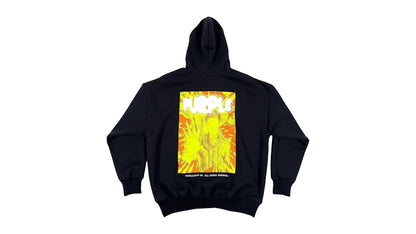 Purple Brand Heavy Dry Fleece Hoodie Black