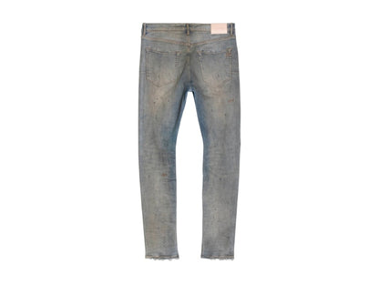 Purple Brand Indigo Oil Repair Jeans Indigo