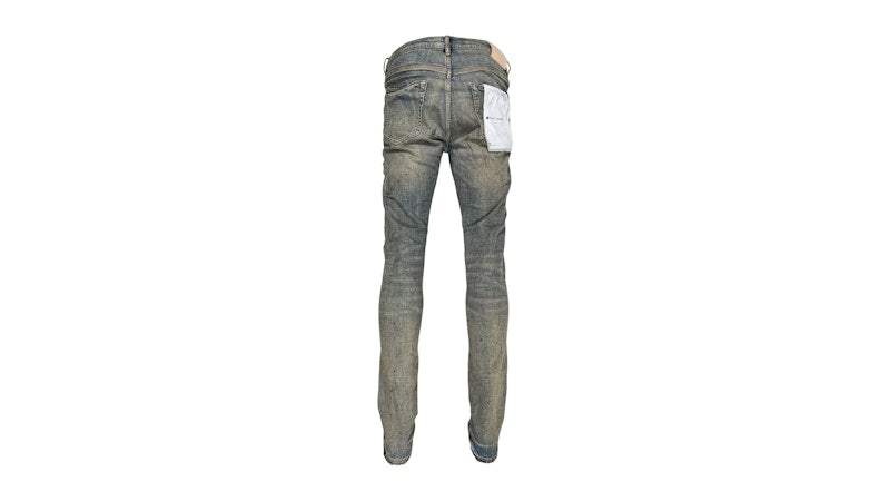 Purple Brand Industrial Worn Dirty Mid Jeans Indigo