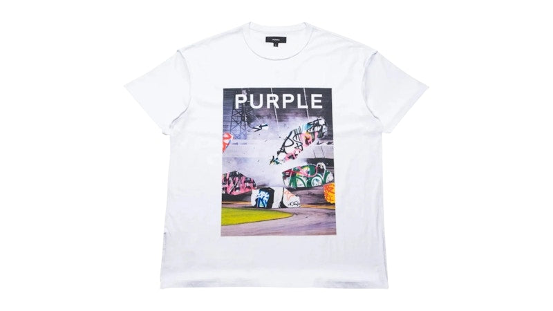 Purple Brand Inside Out Tee Brilliant White T-shirt White