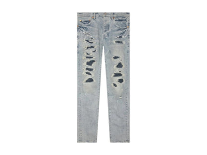 Purple Brand Low Rise Skinny Jeans Light Indigo