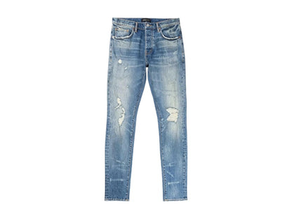 Purple Brand Low Rise Slim Jeans Mid Indigo
