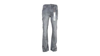 Purple Brand P004-FTMY325 Flare Jean Stormy Sky Grey