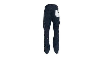 Purple Brand P011-BPIB425 Beaded Splatter Jeans Black