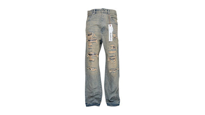 Purple Brand P018-TNSQ126 Tinted Sequin Repair Jeans Indigo