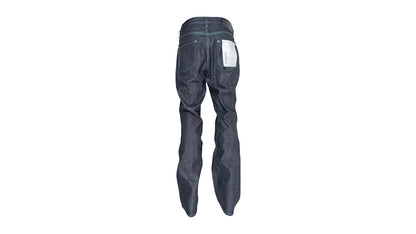Purple Brand P026-FLRW425 Bootcut Raw Jeans Dark Indigo