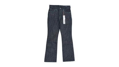 Purple Brand P026-FLRW425 Bootcut Raw Jeans Dark Indigo