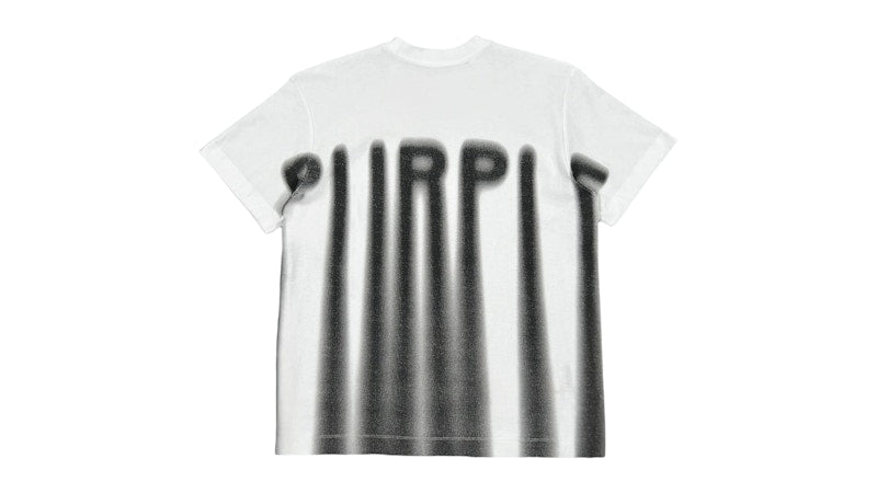 Purple Brand P104-TBWB Textured Jersey S/S Tee White