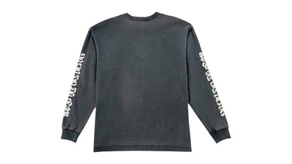 Purple Brand P204-TBBD425 Textured Jersey L/S Tee Black