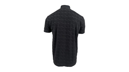 Purple Brand Terry Towel Polo Black