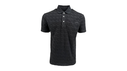 Purple Brand Terry Towel Polo Black