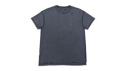 Purple Brand Textured Inside Out Basic Tee Black