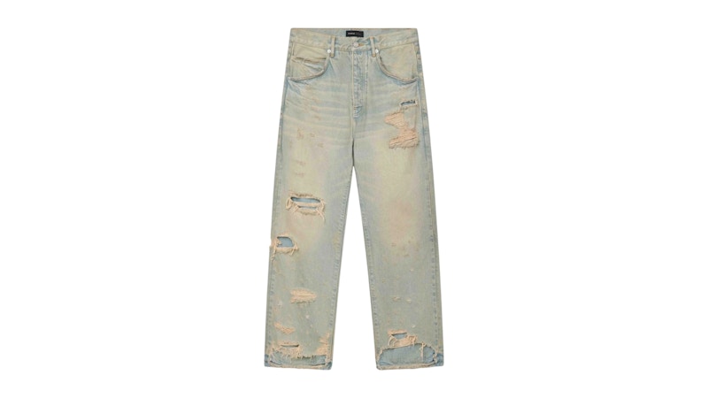 Purple Brand Verditer Destroyed Jeans Indigo