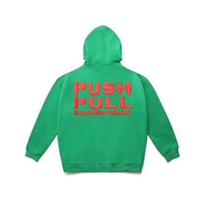 Push Pull Death Before Christmas Hoodie Green/Red