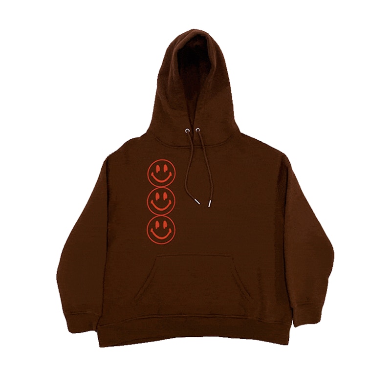 Push Pull Unleaded 91 Hoodie Brown