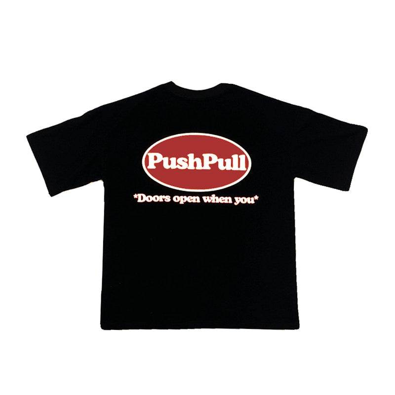 Push Pull Unleaded 91 T-Shirt Black