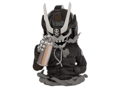 Quiccs x Martian Toys Ravager Figure Black