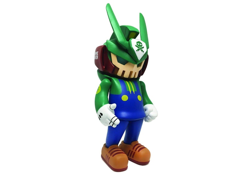 Quiccs x Martian Toys x iamRetro Super TEQ Bros Green