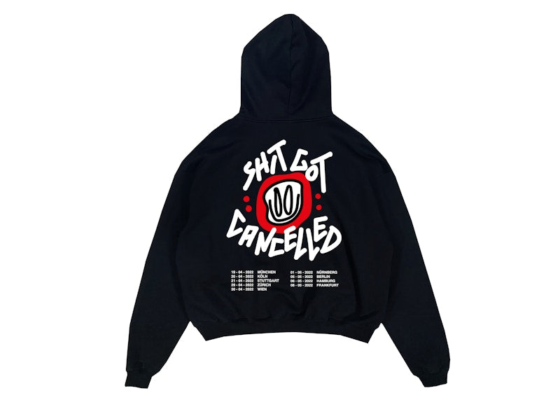 REEZY Cancelled Tour Hoodie Black
