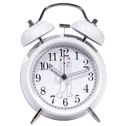 RIPNDIP Fucking Late Custom Alarm Clock White