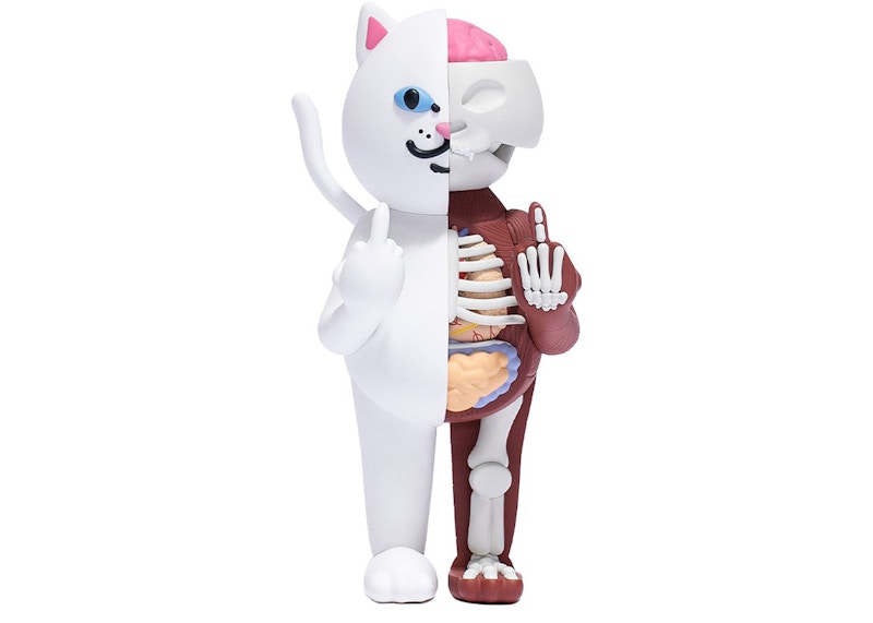 RIPNDIP Lord Nermal Vinyl Figure White