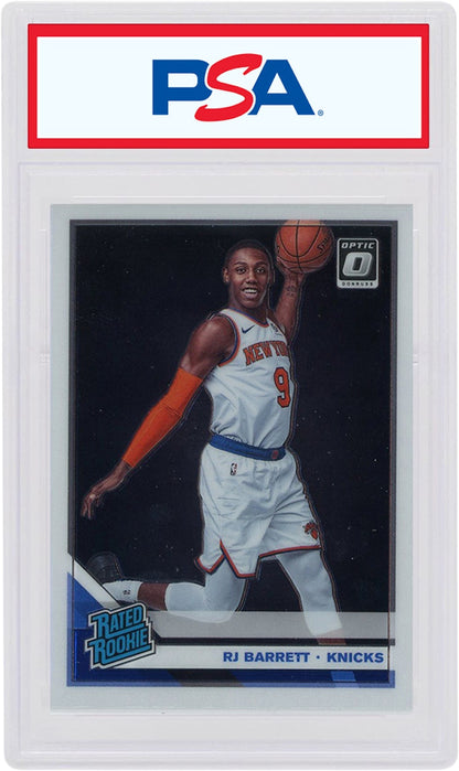 RJ Barrett 2019 Panini Donruss Optic Rookie #178 (PSA or BGS Graded)