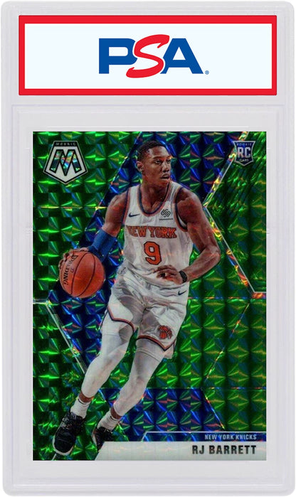 RJ Barrett 2019 Panini Mosaic Rookie Green #229 (PSA or BGS Graded)
