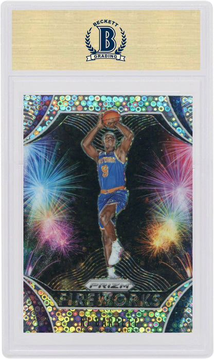 RJ Barrett 2019 Panini Prizm Fireworks Rookie Fast Break #27 (PSA or BGS Graded)