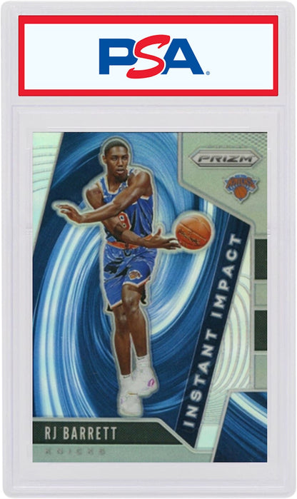 RJ Barrett 2019 Panini Prizm Instant Impact Rookie Silver #22 (PSA or BGS Graded)