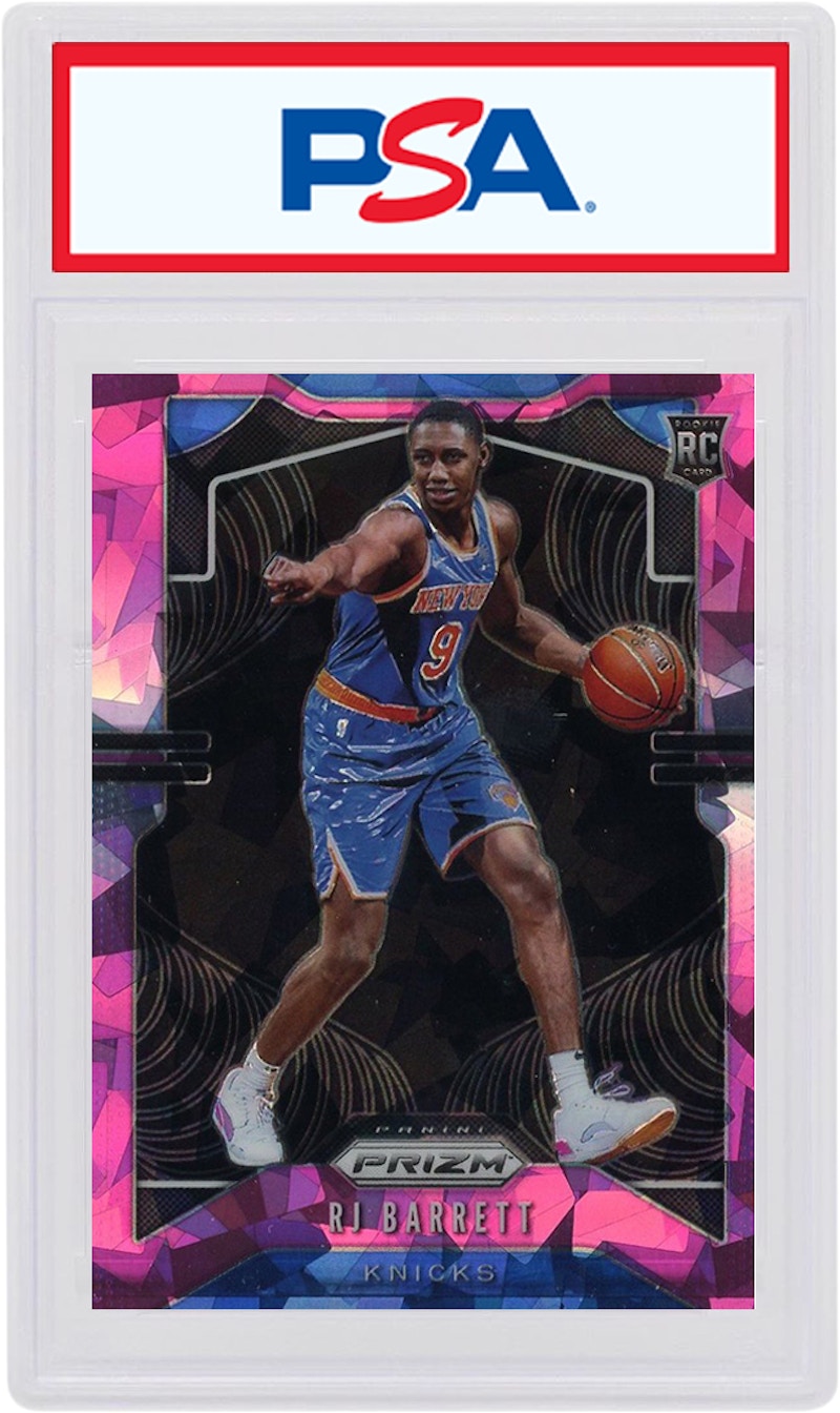 RJ Barrett 2019 Panini Prizm Rookie Pink Ice #250 (PSA or BGS Graded)